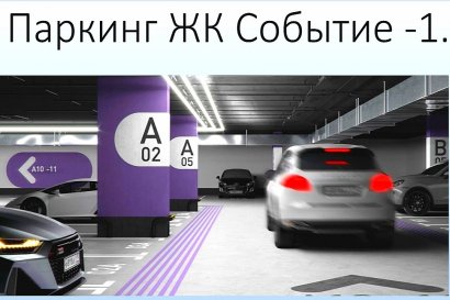 Машиноместо Лобачевского улица, 120к2 | ЖК СОБЫТИЕ-1