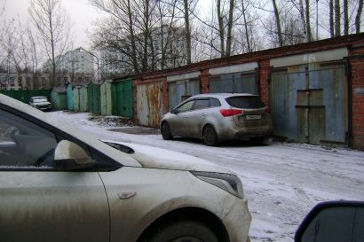 Гараж Напольный проезд, 5А | ряд гаражей